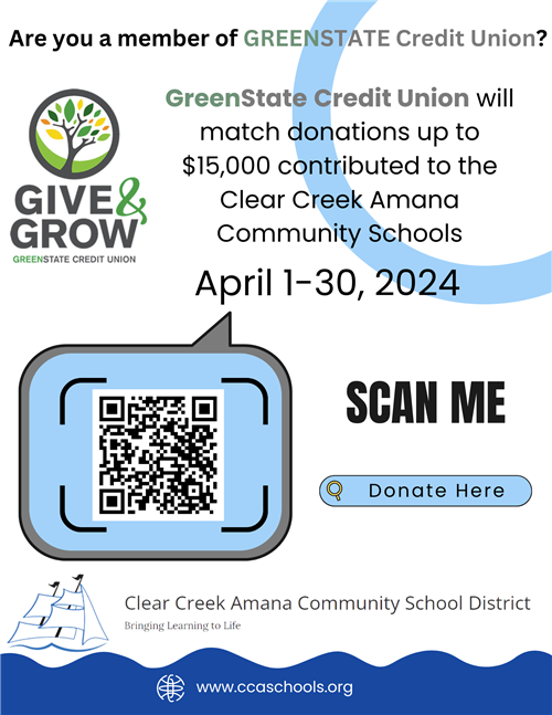 CCA Give and Grow Flyer